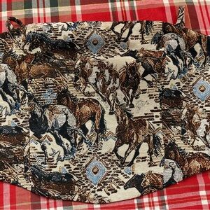 Horse Print Tapestry top